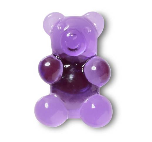 Purple Candy Bear