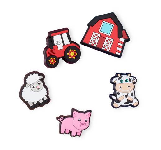 Cutesy Farm Animal 5 Pack