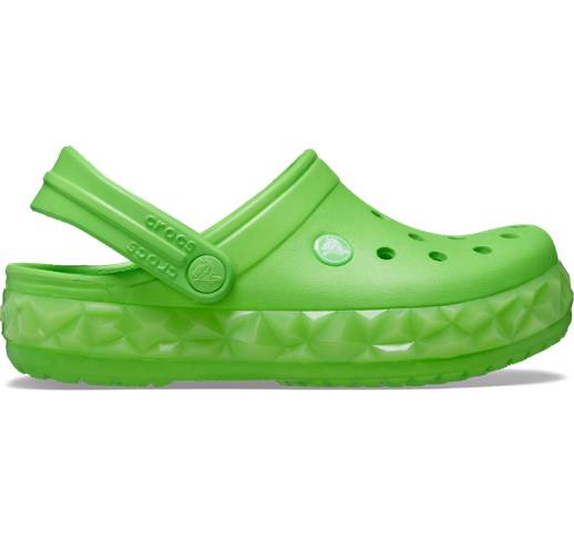 Crocband Geometric Glow Band Clog Toddler